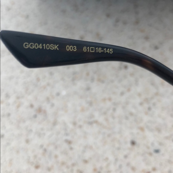 Gucci Sunglasses gently worn, like new!